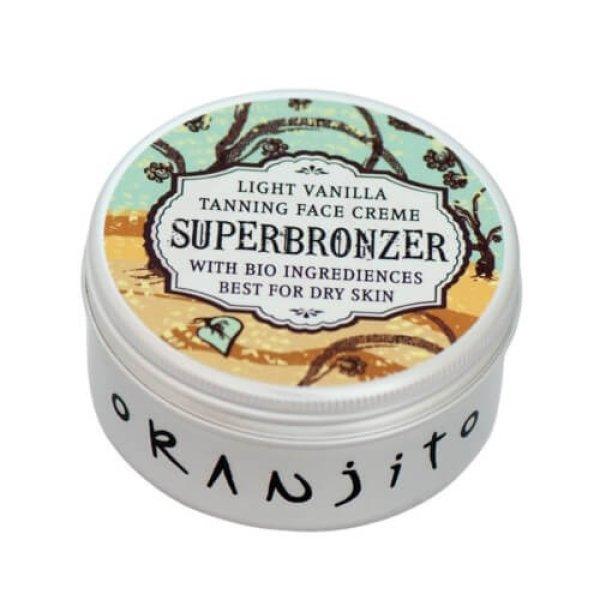 Oranjito Vanilla napozókrém szoláriumba arcra és
dekoltázsra (Face Cream Superbronzer) 50 g