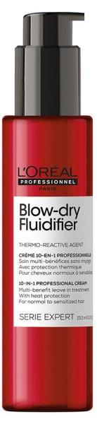 L´Oréal Professionnel Öblítést nem igénylő
hővédő krém alakmemóriával Serie Expert Blow-Dry
Fluidifier (Shape Memory Cream - Leave in) 150 ml