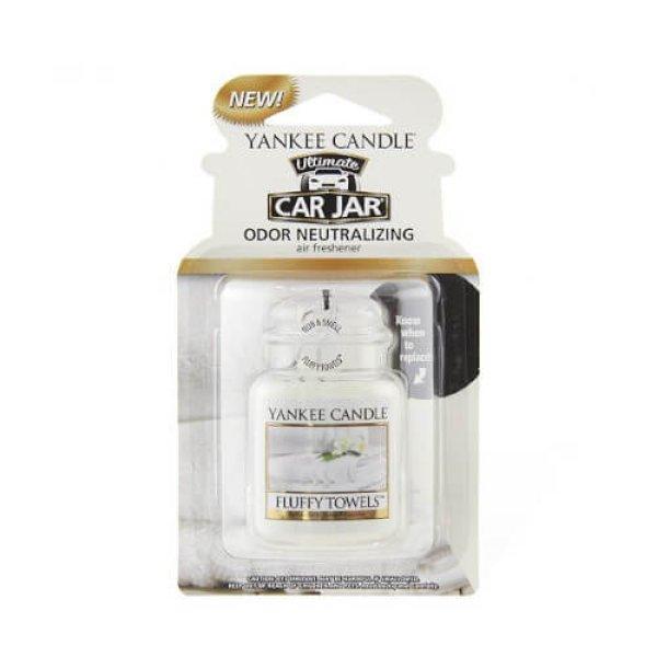 Yankee Candle Luxus autóillatosító Fluffy Towel 1 db