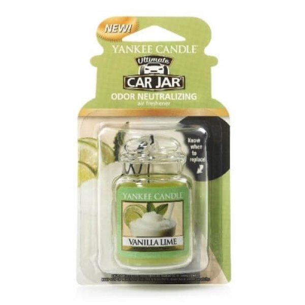 Yankee Candle Luxus autóillatosító Vanilla Lime 1 db