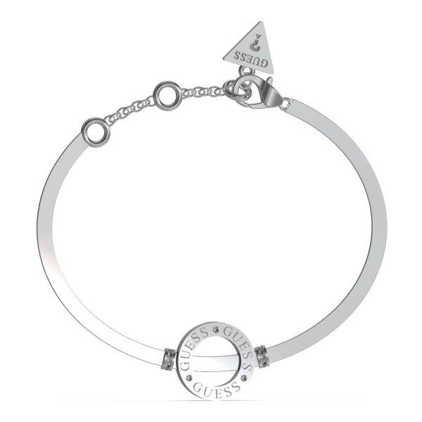 Guess Divatos acél karkötő Circle Lights JUBB03172JWRHS S: 14,5
- 18,5 cm