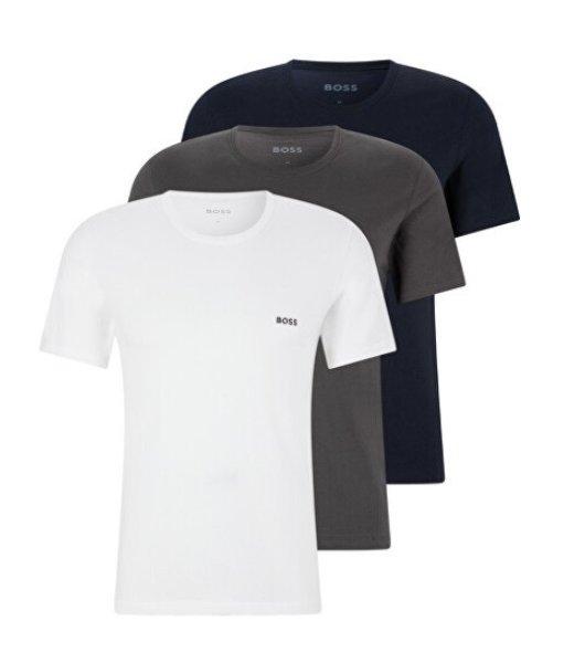 Hugo Boss 3 PACK - férfi póló BOSS Regular Fit 50475284-961 M