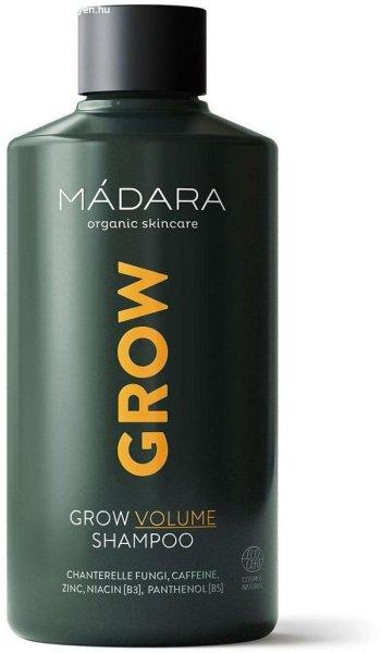 MÁDARA Volumennövelő és hajnövesztést
serkentő sampon(Grow Volume Shampoo) 250 ml