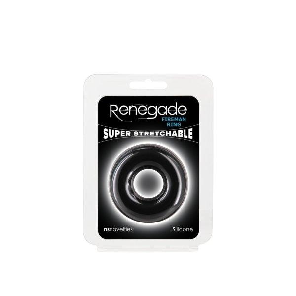  Renegade - Fireman Ring - Large - Black 