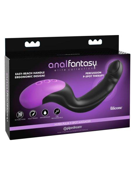  Hyper-Pulse P-Spot Massager Black/ Purple 