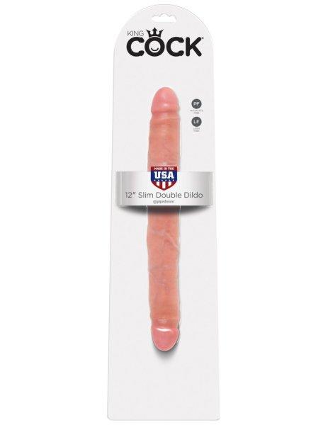  12" Slim Double Dildo Light 