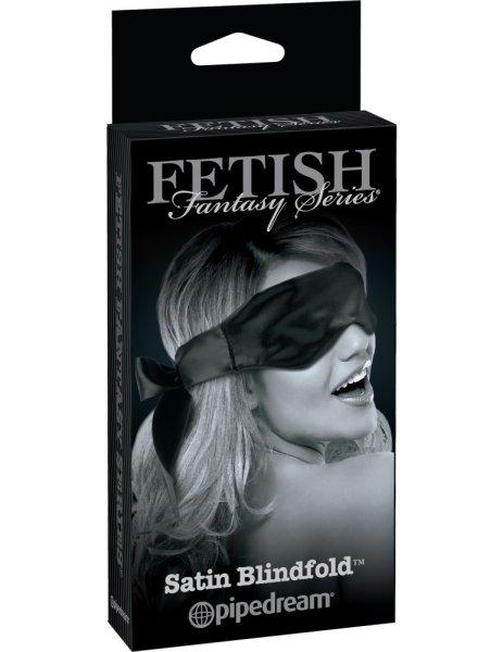  Satin Blindfold  Black 