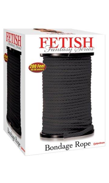  Bondage Rope 200 Feet  Black 