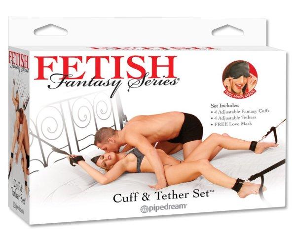  Cuff & Tether Set Black 