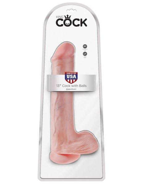  13" Cock with Balls  Light 