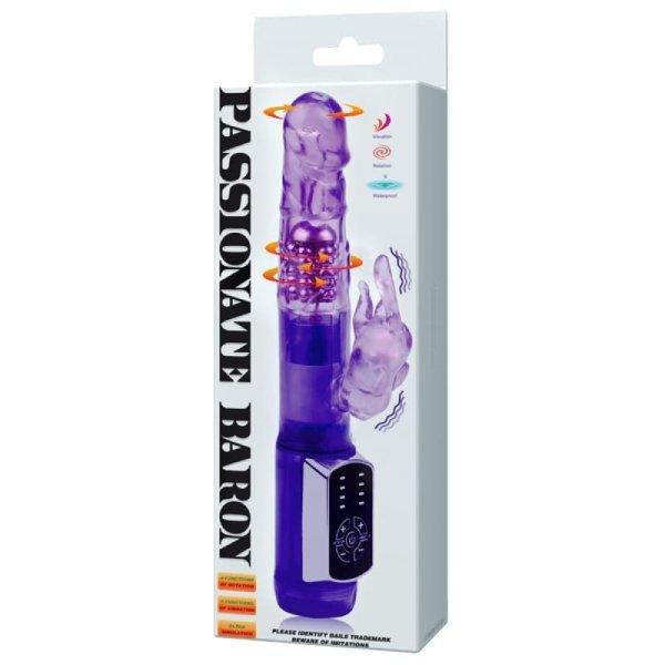  Passionate Baron Vibrator Purple 