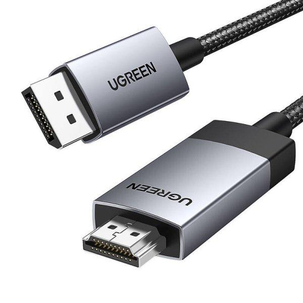 DisplayPort-HDMI kábel Ugreen DP119, 4K 60Hz, 3m (fekete)