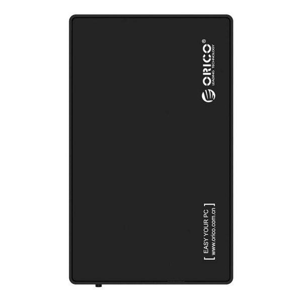 Orico 3588 HDD/SSD 3,5 hüvelykes meghajtóház, 5 Gbps, USB-A – USB-B
(fekete)