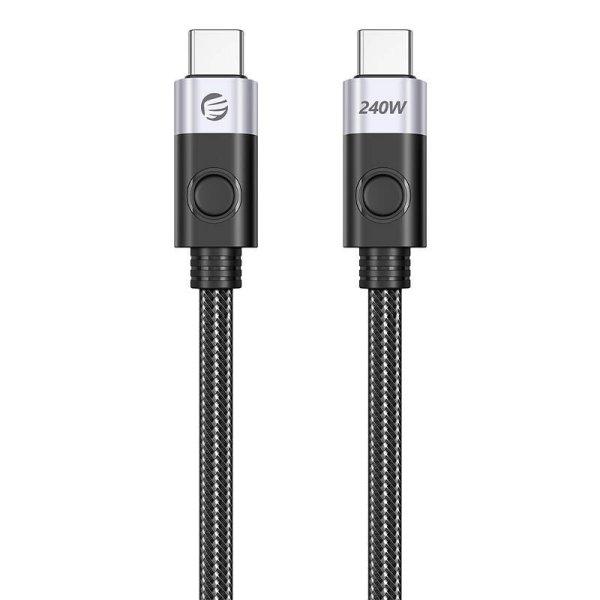 Orico 240 W USB-C-USB-C töltőkábel, 1 m (fekete)