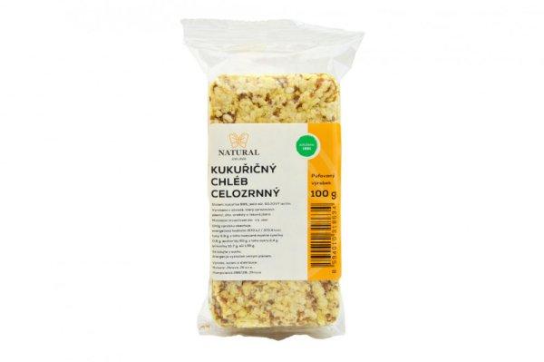 NATURAL PUFFASZTOTT KUKORICAKENYÉR 100G