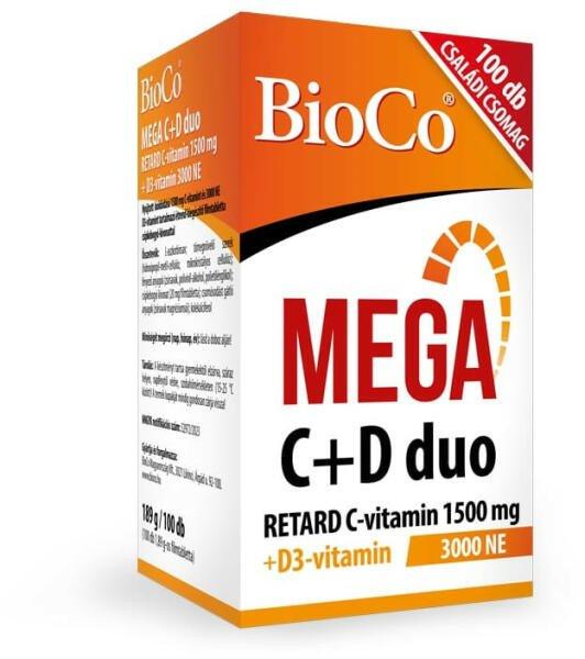 BIOCO MEGA C+D RETARD DUO PACK 100DB