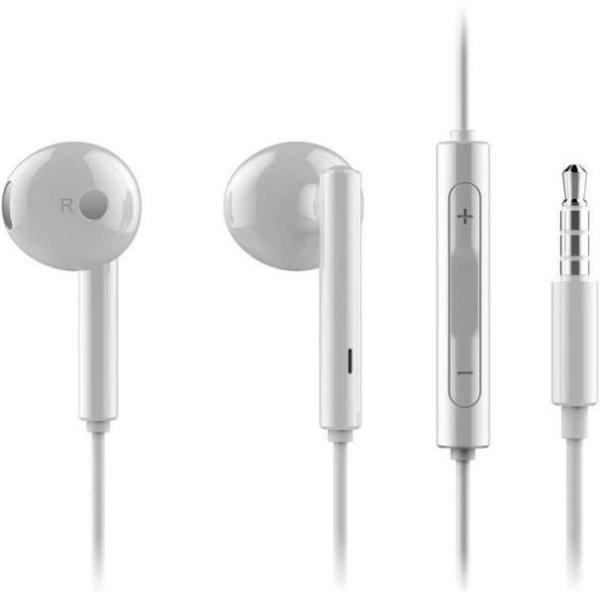 Huawei AM115 fehér 3,5mm gyári sztereo headset