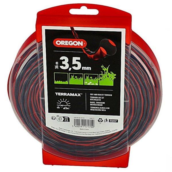 Oregon® fűkasza damil ∅ 3.5 mm csavart TerraMax™ ⇔ 36 méter - 636777 -
eredeti minőségi alkatrész*