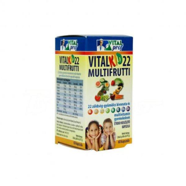 Vitalkid22 multifrutti 22 60 db