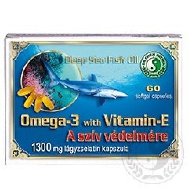 Dr.chen omega-3 + e-vitamin kapszula 1300mg 60 db