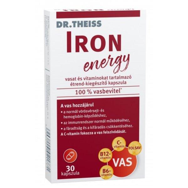 DR.THEISS IRON ENERGY VAS +VITAMIN KAPSZ