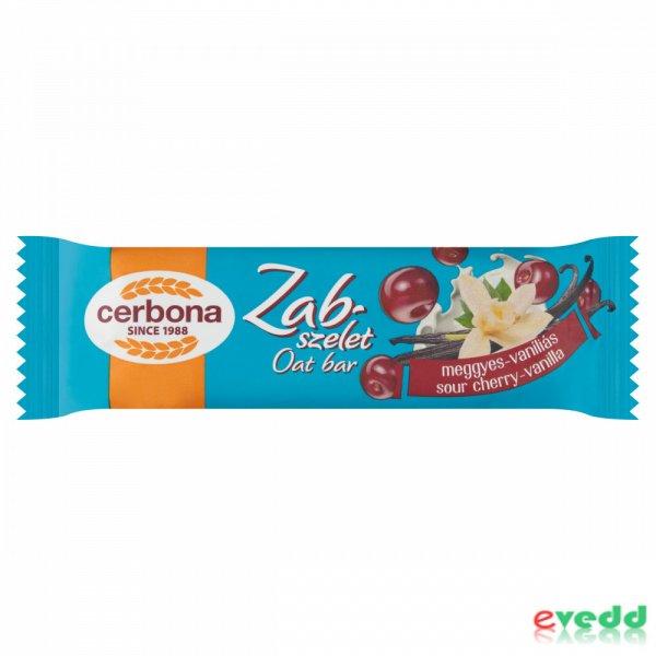 Cerbona zabszelet meggy-vanília 40 g