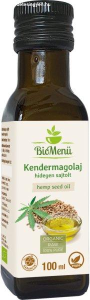 BioMenü bio kendermag olaj 100 ml