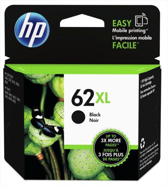 HP C2P05AE (62XL) Black tintapatron