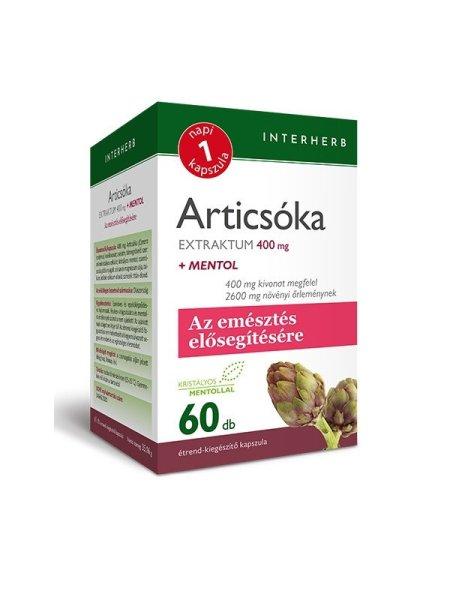 Interherb napi1 articsóka extraktum kapszula 60 db