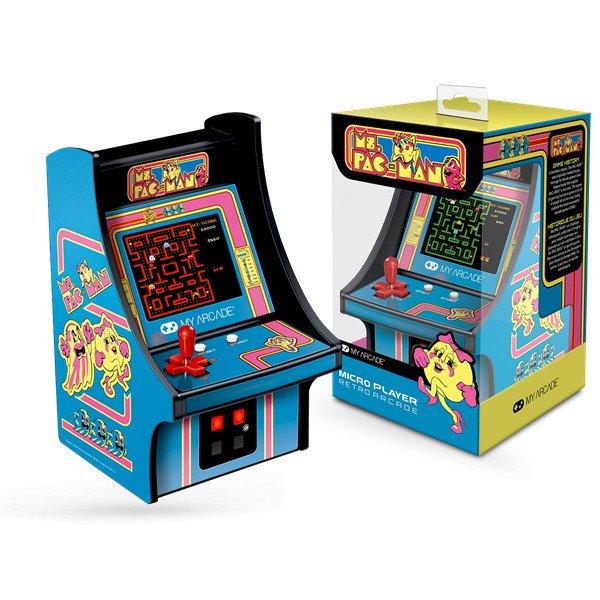 MY ARCADE Játékkonzol Ms. Pac-Man Micro Player Retro Arcade 6.75"
Hordozható, DGUNL-3230