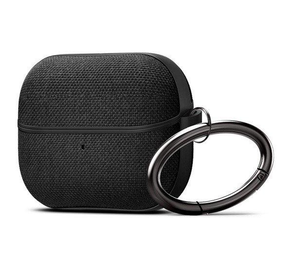 SPIGEN URBAN FIT szilikon tok (karabíner, textil bevonat) FEKETE Samsung Galaxy
Buds 3/3 Pro