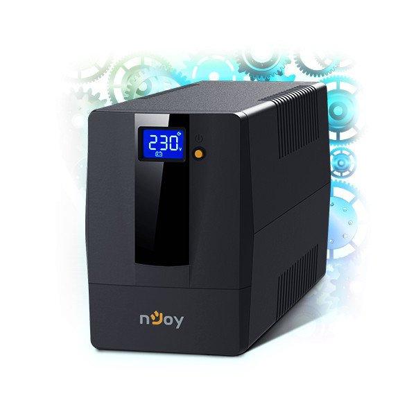 NJOY Szünetmentes + AVR Horus Plus 800, 800VA, 480W, Line-Interactive, LCD
Touch display