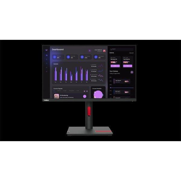 LENOVO Monitor ThinkVision T24i-30; 23,8" FHD 1920x1080 IPS, 60 Hz, 16:9,
1000:1, 250cd/m2, 4ms, D-Sub, HDMI, DP