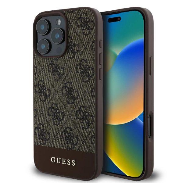 Guess tok Barna Apple iPhone 16 Pro Max készülékhez GUHCP16XG4GLBR