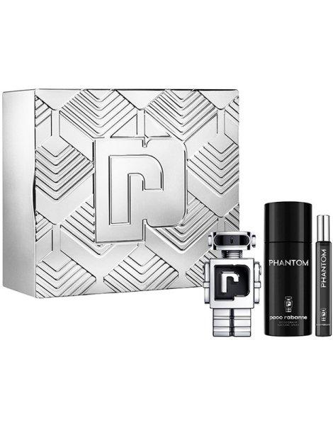 Rabanne Phantom - EDT 50 ml + dezodor spray 150 ml + EDT 10 ml