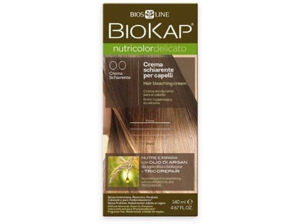 Biokap NUTRICOLOR DELICATO - Hajfesték - 0.0 Világosító 140
ml