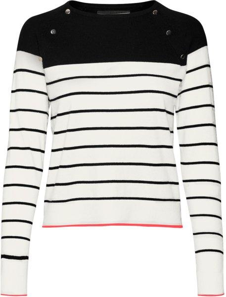 Vero Moda Női pulóver VMALMA Regular Fit 10300043 Snow White L