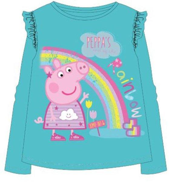 Peppa malac Rainbow gyerek hosszú póló, felső 98 cm