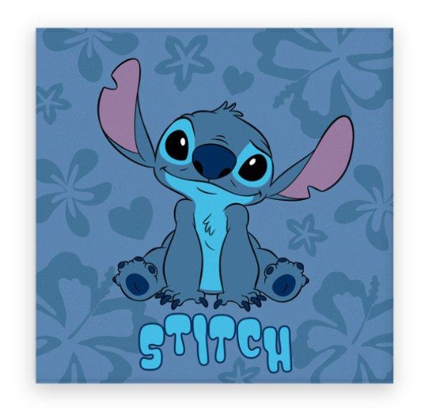 Disney Lilo és Stitch, A csillagkutya Blue Hibiscus kéztörlő, arctörlő,
törölköző 30x30cm