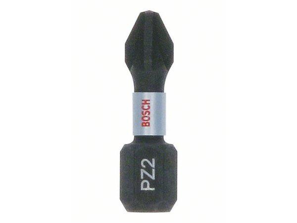 BOSCH Bithegy PZ2 x 25 mm 1/4" Tic Tac dobozban Impact Control (25 db)