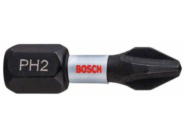 BOSCH Bithegy PH2 x 25 mm 1/4" Impact Control (2 db)