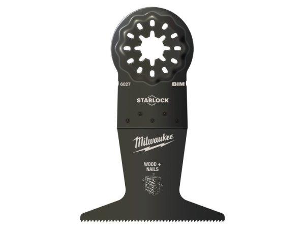 MILWAUKEE Merülőfűrészlap 65 x 42 mm bimetál Multitool Starlock