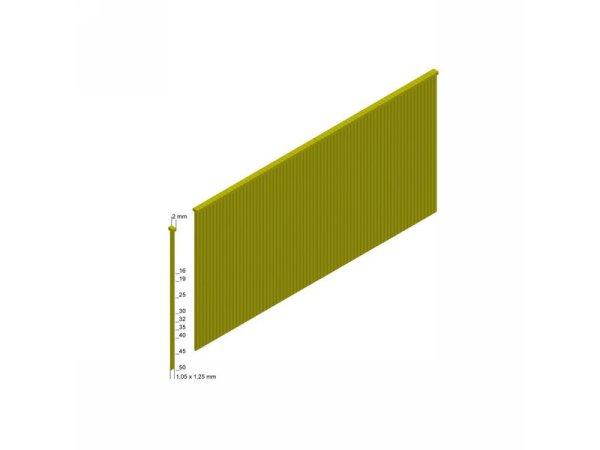 MILWAUKEE Fejnélküli szeg M18 FN18GS-hez 18G / 16 mm 0° galvanizált (10000
db)