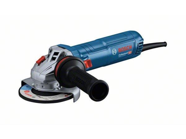 BOSCH Sarokcsiszoló 125 mm GWS 12-125 S fordulatszám szabályzós,
reteszelhető kapcs. / 1200 W