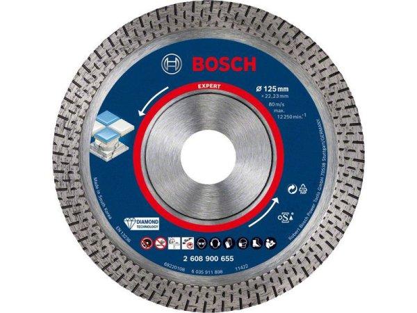 BOSCH EXPERT Gyémánt vágókorong 125 x 1,4 x 10 x 22,2 mm HardCeramic