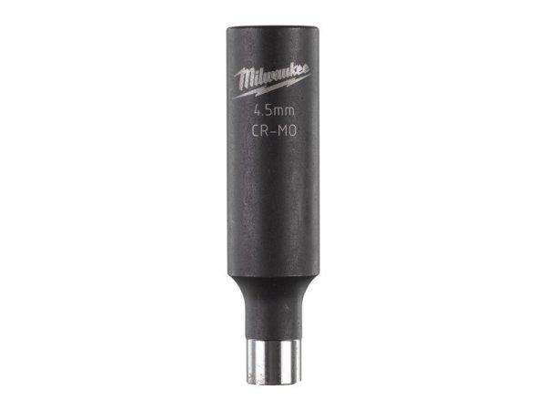 MILWAUKEE Gépi hosszú dugókulcs 1/4" 4,5 mm CrMo