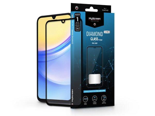 Samsung A156 Galaxy A15 5G edzett üveg képernyővédő fólia - MyScreen
Protector Diamond Glass Lite Edge2.5D Full Glue - fekete