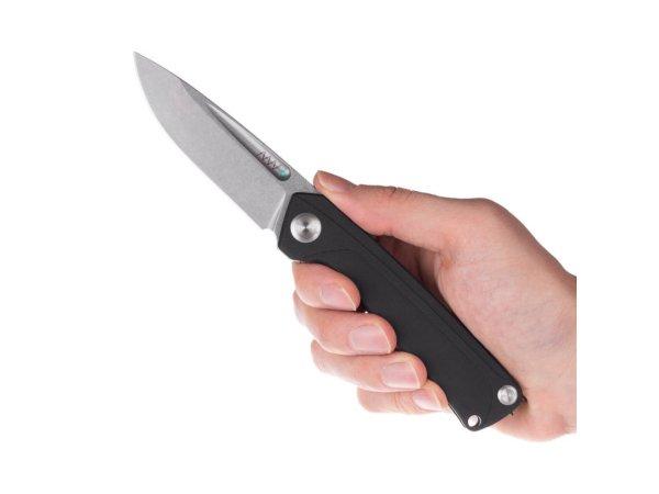 ANV Z200 BB - Sleipner Stonewash, G10 Black