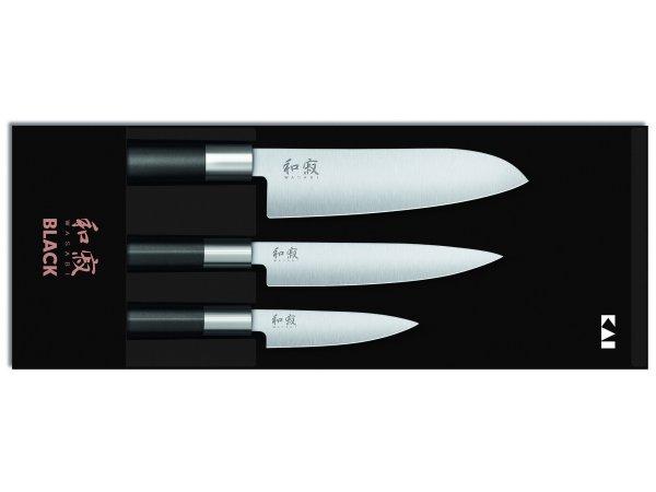 KAI Wasabi Black Set  japán késkészlet 67S-310