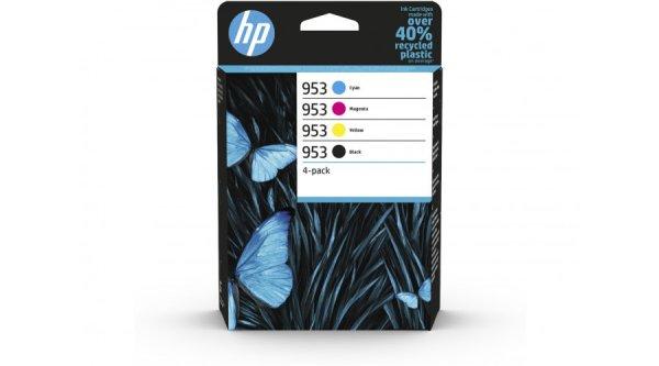 HP 6ZC69AE No.953 eredeti tintapatron multipack (BK/C/M/Y) (6ZC69AE)